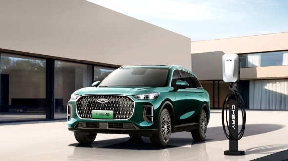 Chery TIGGO 9 PLUG-IN HYBRID  Яскравий дизайн